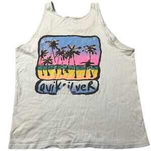 Quiksilver Vintage 90’s Single-Stitch Palm Tree Surf Tank Top